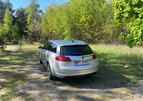 Opel Insignia cena 25990 przebieg: 232000, rok produkcji 2009 z Dąbrowa Białostocka małe 277